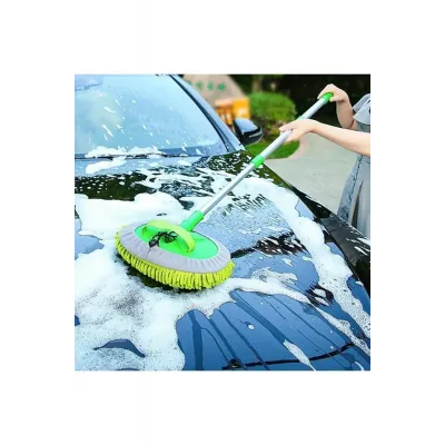 Mikrofiber Çok Fonksiyonlu Uzun Sopalı Oto Araba Araç Yıkama Temizleme Fırçası Mopu Yedek Bezli Mikrofiber Çok Fonksiyonlu Uzun Sopalı Oto Araba Araç Yıkama Temizleme Fırçası Mopu Yedek Bezli